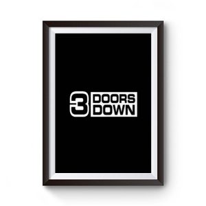 3 Doors Down American Rock Band Premium Matte Poster