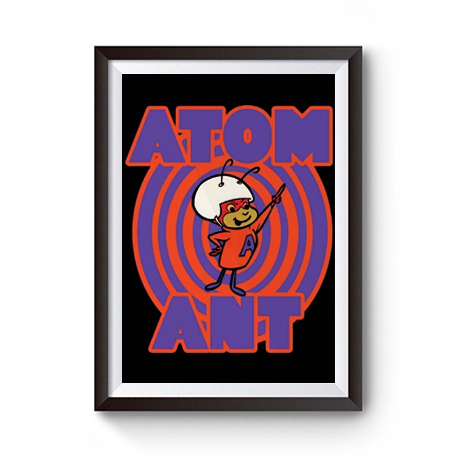 60s Hanna Barbera Cartoon Classic Atom Ant Premium Matte Poster -  