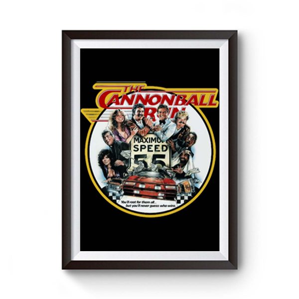 80s Burt Reynolds Classic The Cannonball Run Premium Matte Poster