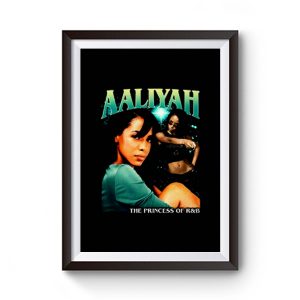 Aaliyah Cover Tour Vintage Premium Matte Poster