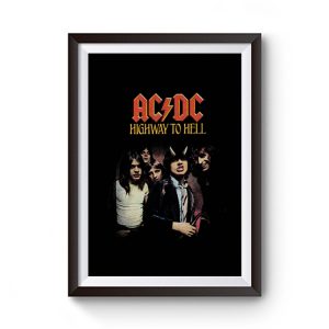 Ac Dc Highway To Hell Premium Matte Poster