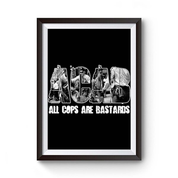 Acab All Cops Are Bastards Premium Matte Poster