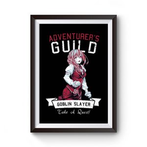 Adventurers Guild Girl Goblin Slayer Premium Matte Poster