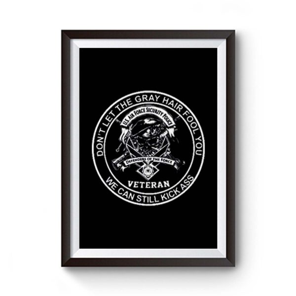 Air Force Security Police Veteran Premium Matte Poster