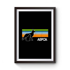 Aspca Retro Dark Premium Matte Poster