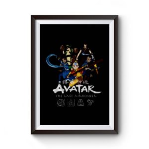 Avatar The Last Airbinder Group Premium Matte Poster