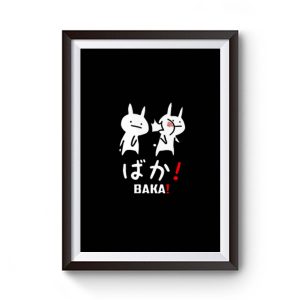 Baka Rabbit Slap Rabbit Premium Matte Poster