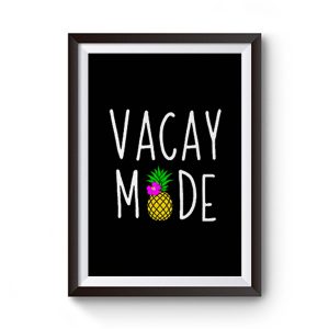 Beaches Vacay Mode Premium Matte Poster