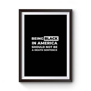 Beingblack In America Premium Matte Poster
