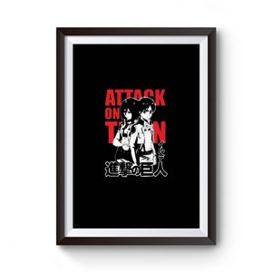 Bestfriend Anime Attack On Titan Premium Matte Poster