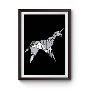 Blade Runner Origami Unicorn Premium Matte Poster
