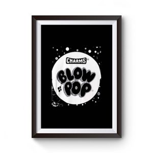 Blow Pop Premium Matte Poster
