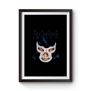 Blue Demon Wrestling Legend Premium Matte Poster