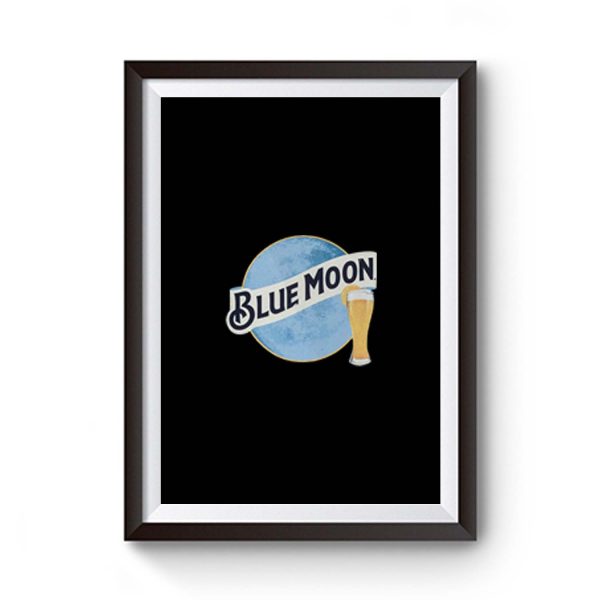 Blue Moon Beer Premium Matte Poster