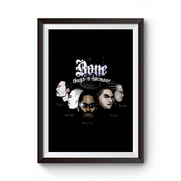 Bone Thugs N Harmony Rap Hip Hop Music Premium Matte Poster