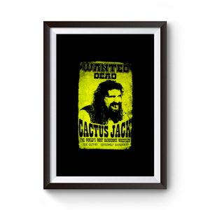 Cactus Jack Mick Foley Premium Matte Poster
