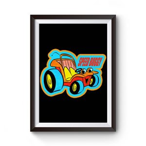 Cartoon Classic Speedy Buggy Premium Matte Poster