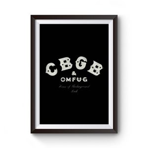 Cbgb Omfug Premium Matte Poster