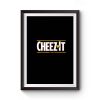 Cheez It Logo Premium Matte Poster