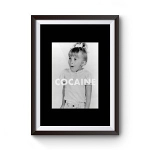 Cocaine Drug High Funny Premium Matte Poster