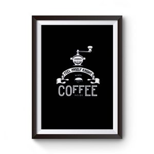 Coffee Knight Premium Matte Poster