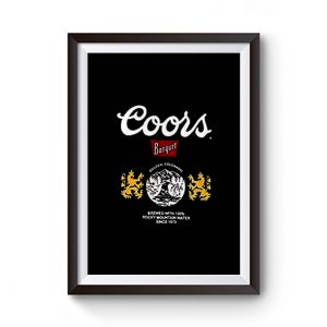 Coors Bonquet Beer Premium Matte Poster