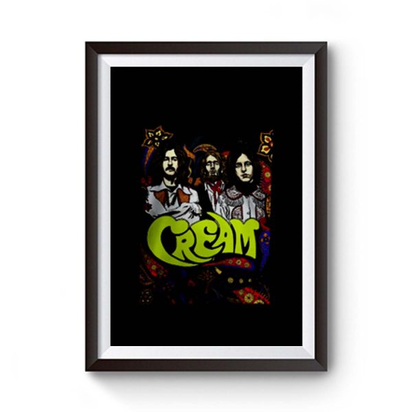 Cream Band Eric Clapton Vintage Premium Matte Poster