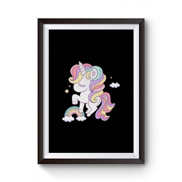 Cute Unicorn Premium Matte Poster
