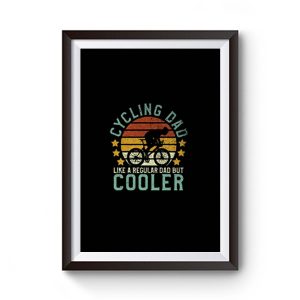 Cycling Dad Funny Vintage Premium Matte Poster