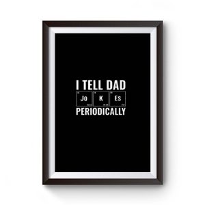 Dad Jokes Premium Matte Poster
