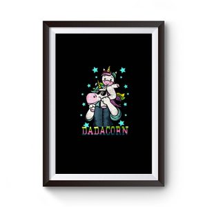 Dadacorn Unicorn Premium Matte Poster