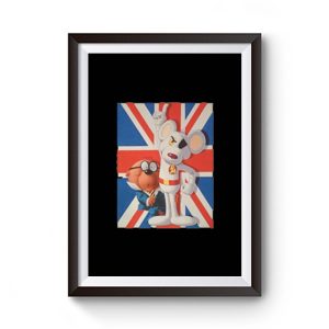 Danger Mouse British Cartoon Premium Matte Poster
