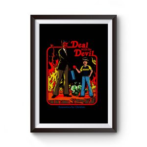 Deal Wirh Devil Premium Matte Poster