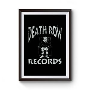 Death Row Rap Hip Hop Premium Matte Poster