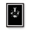 Deer Moose Waterfowl Boar Archery Premium Matte Poster