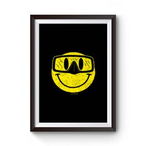Diving Smiling Premium Matte Poster