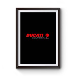 Ducati Multistrada Premium Matte Poster