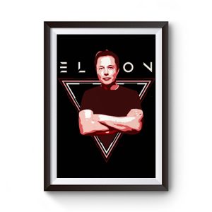 Elon Musk Space X Nerdy Premium Matte Poster