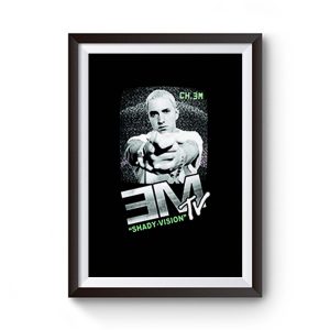 Em Tv Eminem Poster Premium Matte Poster