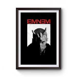 Eminem Rap Devil Rao God Eminem Rapper Premium Matte Poster