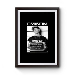 Eminem Slim Shady Rap Premium Matte Poster