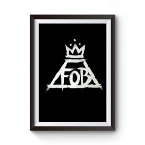 Fall Out Boy Fob Crown Rock Band Premium Matte Poster