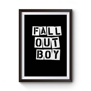 Fall Out Boy Fob Retro Premium Matte Poster