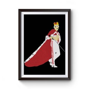 Freddie Mercury Queen Band Premium Matte Poster