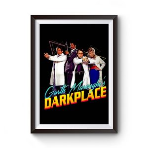 Garth Marenghis Darkplace 80s Version Tv Series Premium Matte Poster