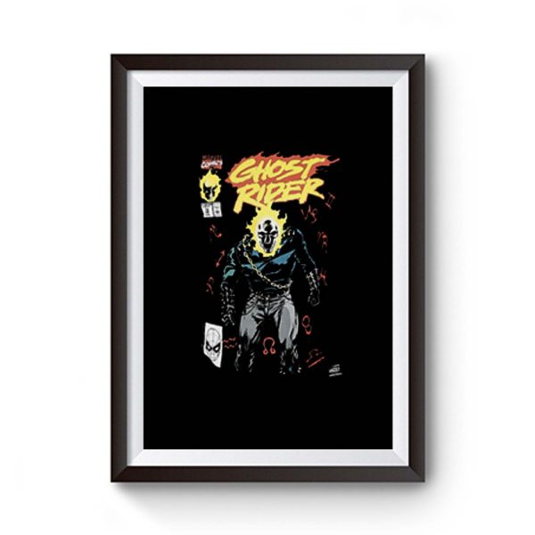 Ghost Rider Movie Vintage Premium Matte Poster