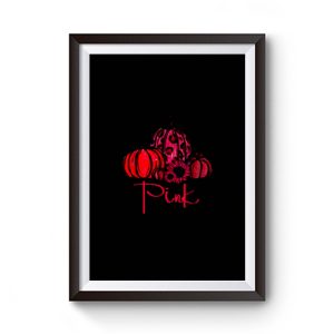 Halloween Pink Premium Matte Poster