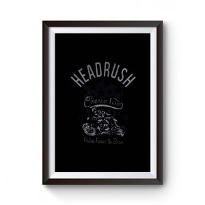 Headrush American Rider Premium Matte Poster