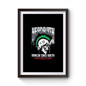 Headrush Skull Hawk Premium Matte Poster