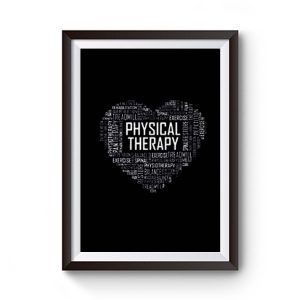 Heart Pysichal Therapy Premium Matte Poster